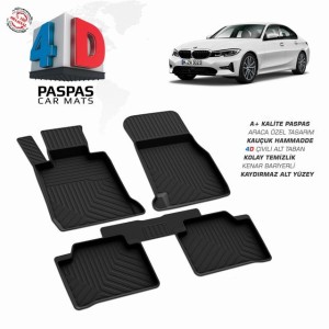 Bmw  3 Series  G20  Pool Design Rubber Car Mat 2019-