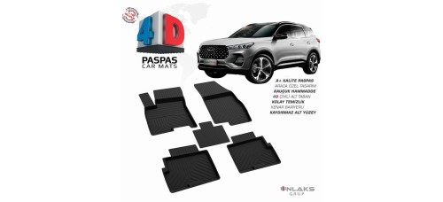 Chery Tiggo 7 Pro - 4D Havuzlu Paspas 2023 ve Üzeri 