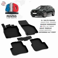 Cupra, Formentor, Pool Design Rubber Car Mat, 2021-2023