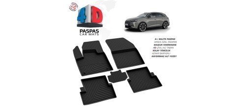 Ds 7 crossback, 4D Havuzlu Paspas, 2017 ve Sonrası