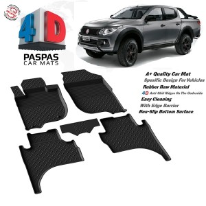 Fiat Fullback Pool Design Rubber Car Mat 2016-
