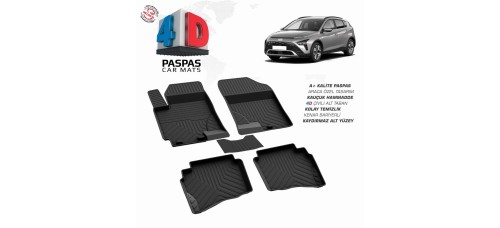 Hyundai Bayon 4D Havuzlu Paspas 2021 ve Sonrası