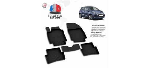 Hyundai İ10 4D Havuzlu Paspas 2013-2017 Arası