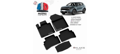 Kia Sportage 5 4D Havuzlu Paspas 2021 ve Sonrası