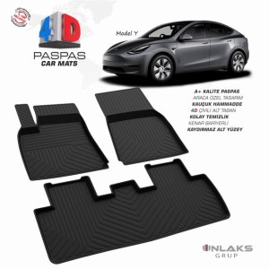 Tesla Model Y - 4D Car Mats  2020-