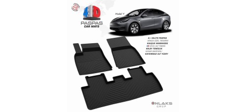 Tesla Model Y  4D Havuzlu Paspas - 2020-