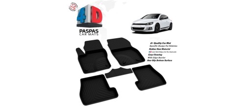 Volkswagen Scirocco 4D Havuzlu Paspas 2009-